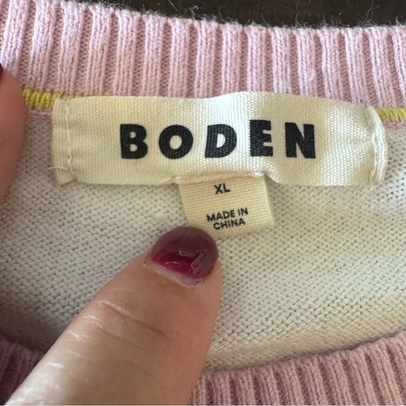 Boden Saddle Sleeve Sweater - Picture 3 of 9